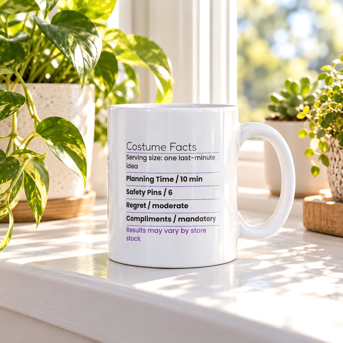 Funny Halloween Coffee Mug Last Minute Costume Facts For Costumes - photo 2