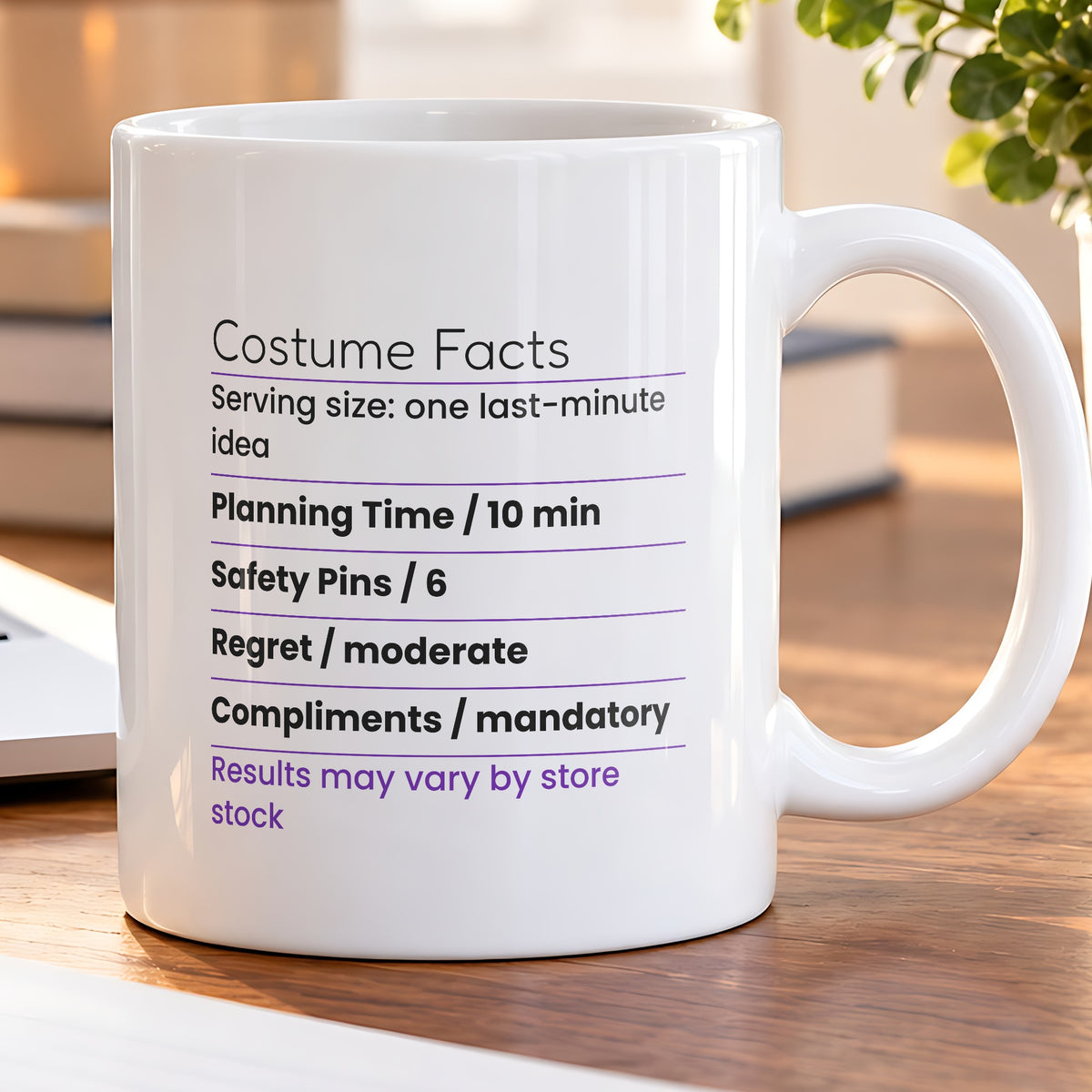 Funny Halloween Coffee Mug Last Minute Costume Facts For Costumes - photo 5