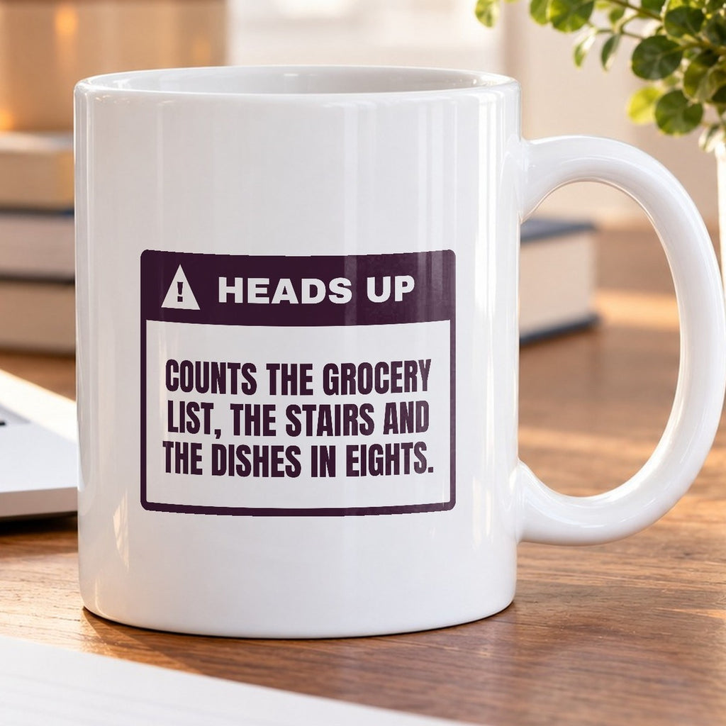 Funny Dancer Coffee Mug Counts The Groceries In Eights For Dancers - photo 5