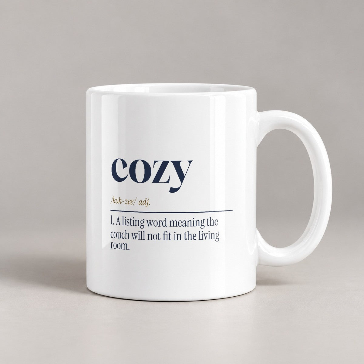 Funny Real Estate Agent Coffee Mug Cozy Dictionary Definition - photo 2