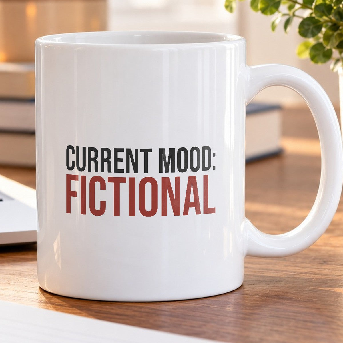 Current Mood Fictional Coffee Mug For Book Lovers - photo 5