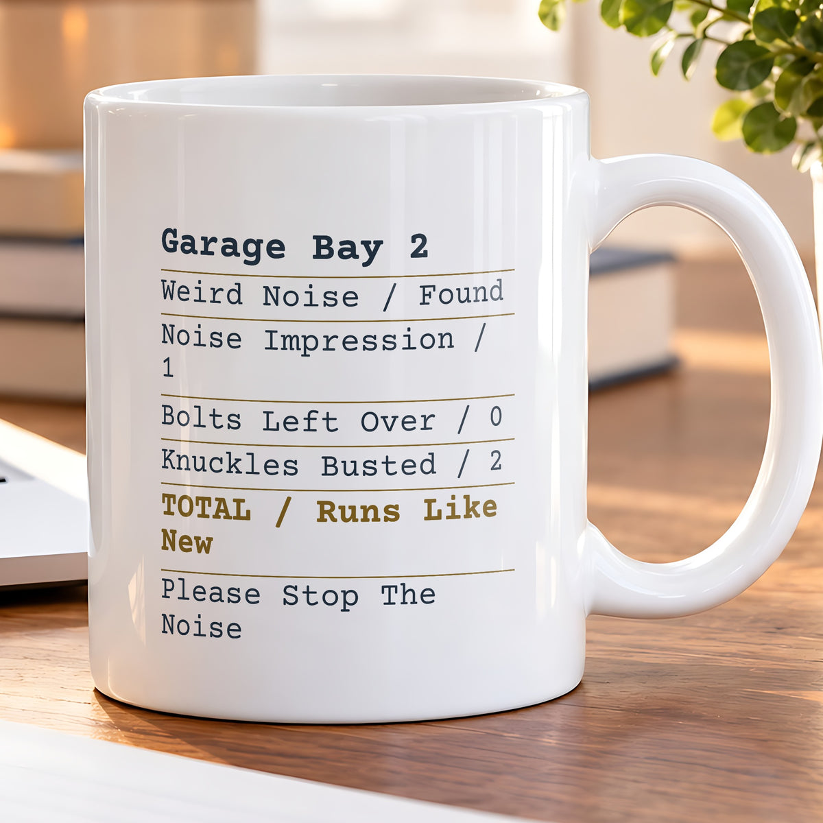 Funny Mechanic Coffee Mug Garage Receipt For Auto Mechanics - photo 5