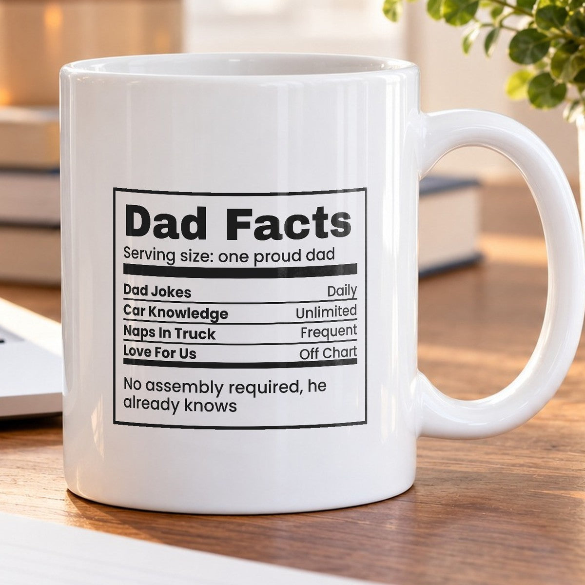 Dad Facts Unlimited Car Knowledge Coffee Mug For Dad - photo 5