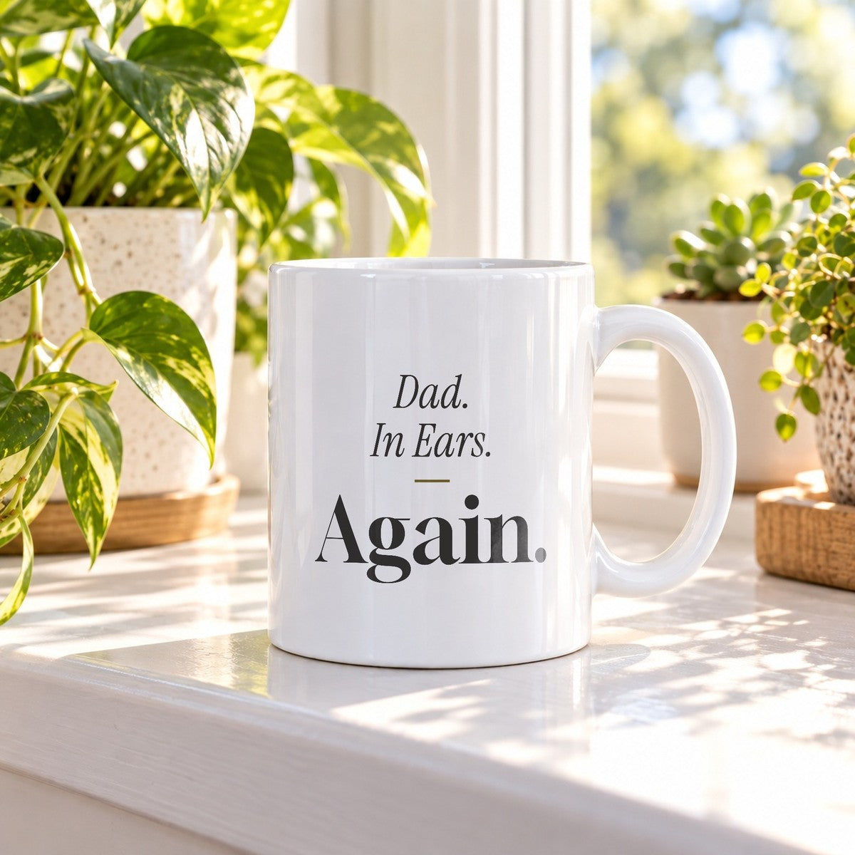 Funny Egg Hunt Coffee Mug Dad In Ears Again For Dad - photo 3