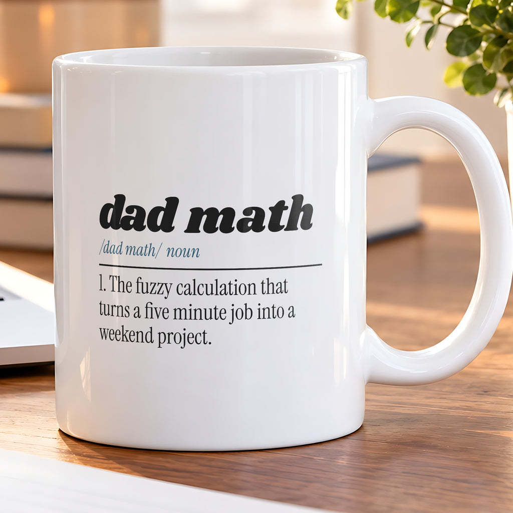 Funny Dad Coffee Mug Dad Math Definition For Dad Fathers - photo 5