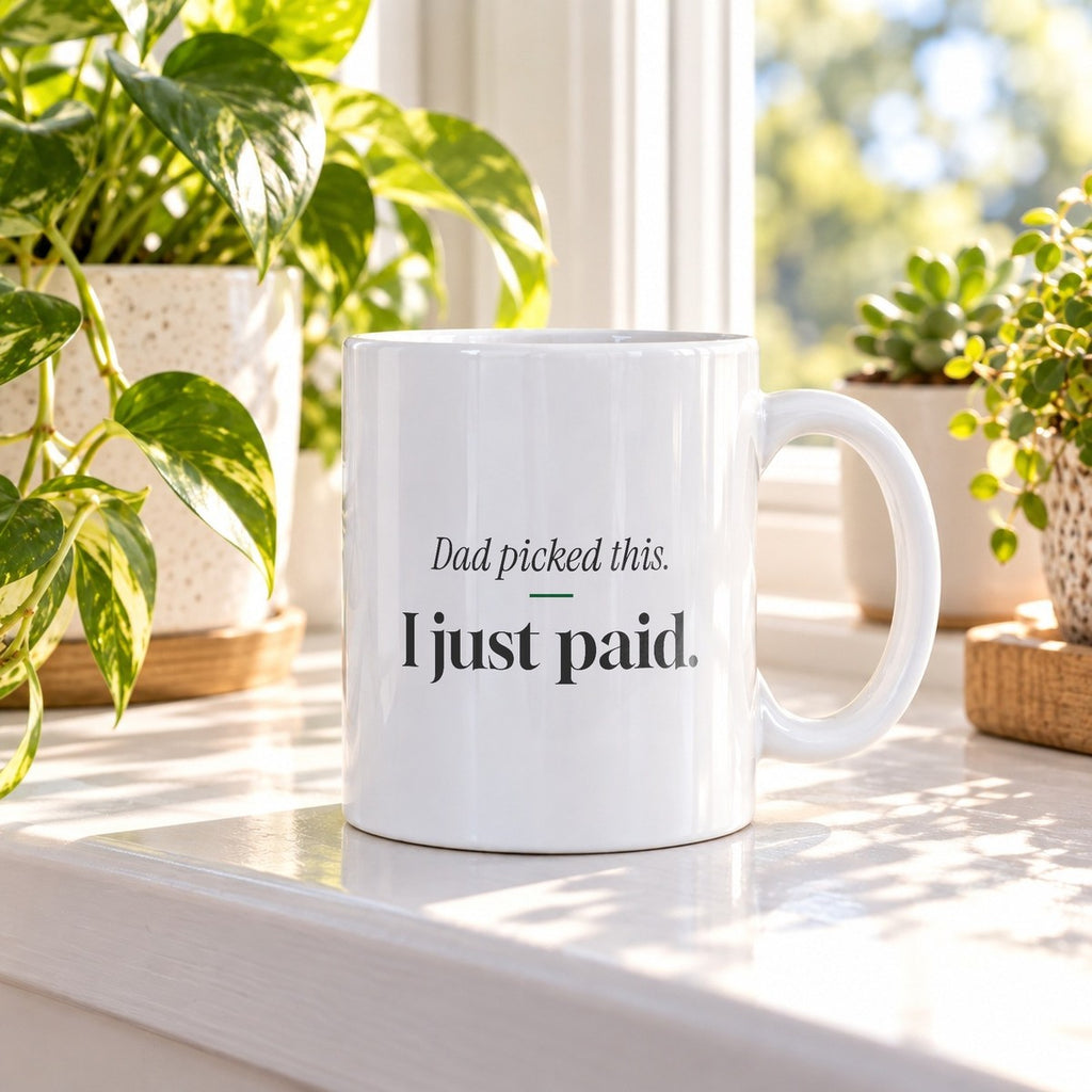 Dad Picked This Coffee Mug For Dad Or White Elephant - photo 2