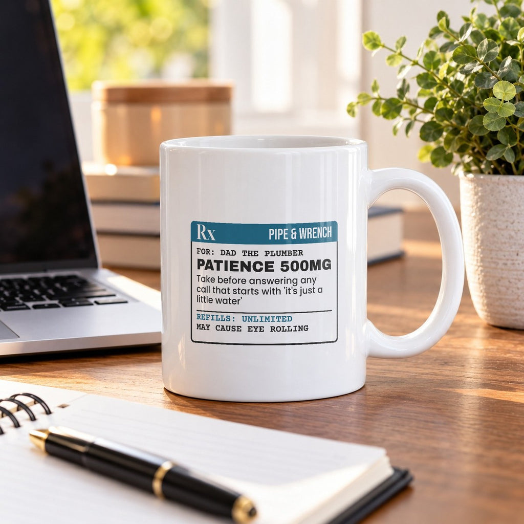 Plumber Coffee Mug Take Patience Before Every Call - photo 1