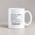 Funny Christmas Coffee Mug Dad Toy Assembly Two Extra Bolts For Dad - photo 1