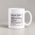 Funny Dance Coffee Mug Recital Weekend Nutrition Facts For Dancers - photo 1