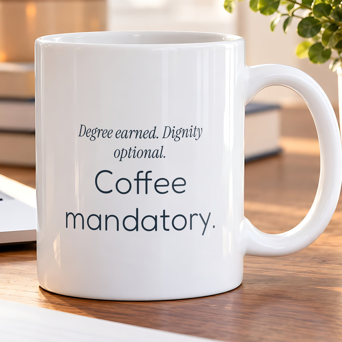 Nursing Graduation Coffee Mug Funny Degree Earned For New RN - photo 5