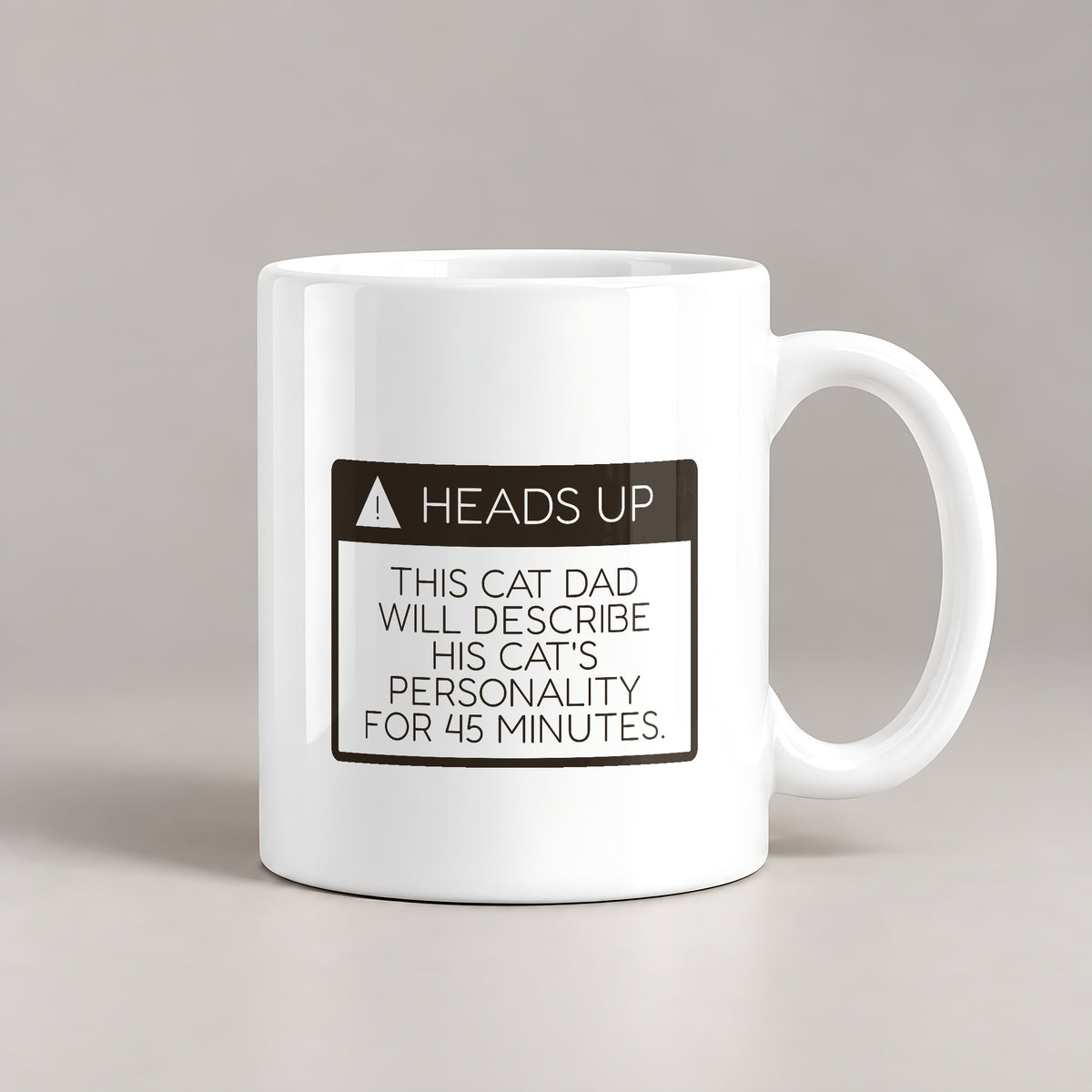 Funny Cat Dad Coffee Mug Will Describe His Cat For 45 Minutes - photo 3
