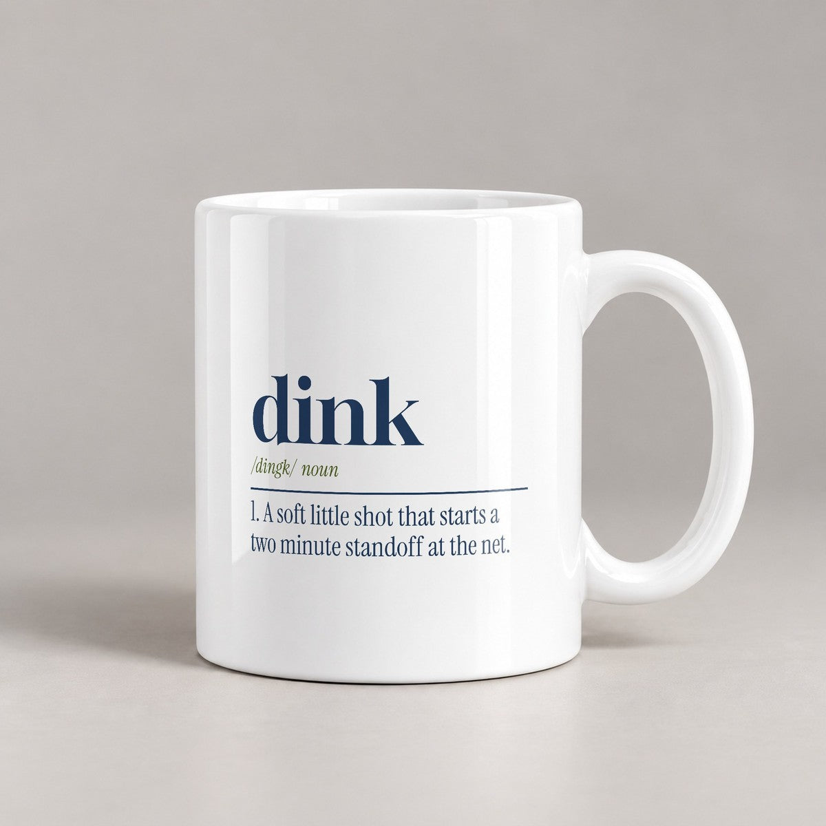 Funny Pickleball Coffee Mug Dink Dictionary Definition - photo 1