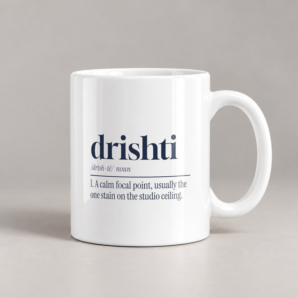 Yoga Mug Drishti Definition Ceiling Stain For Yoga Lovers - photo 3