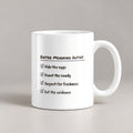 Funny Easter Morning Checklist Coffee Mug For Candy Stealing Parents - photo 1