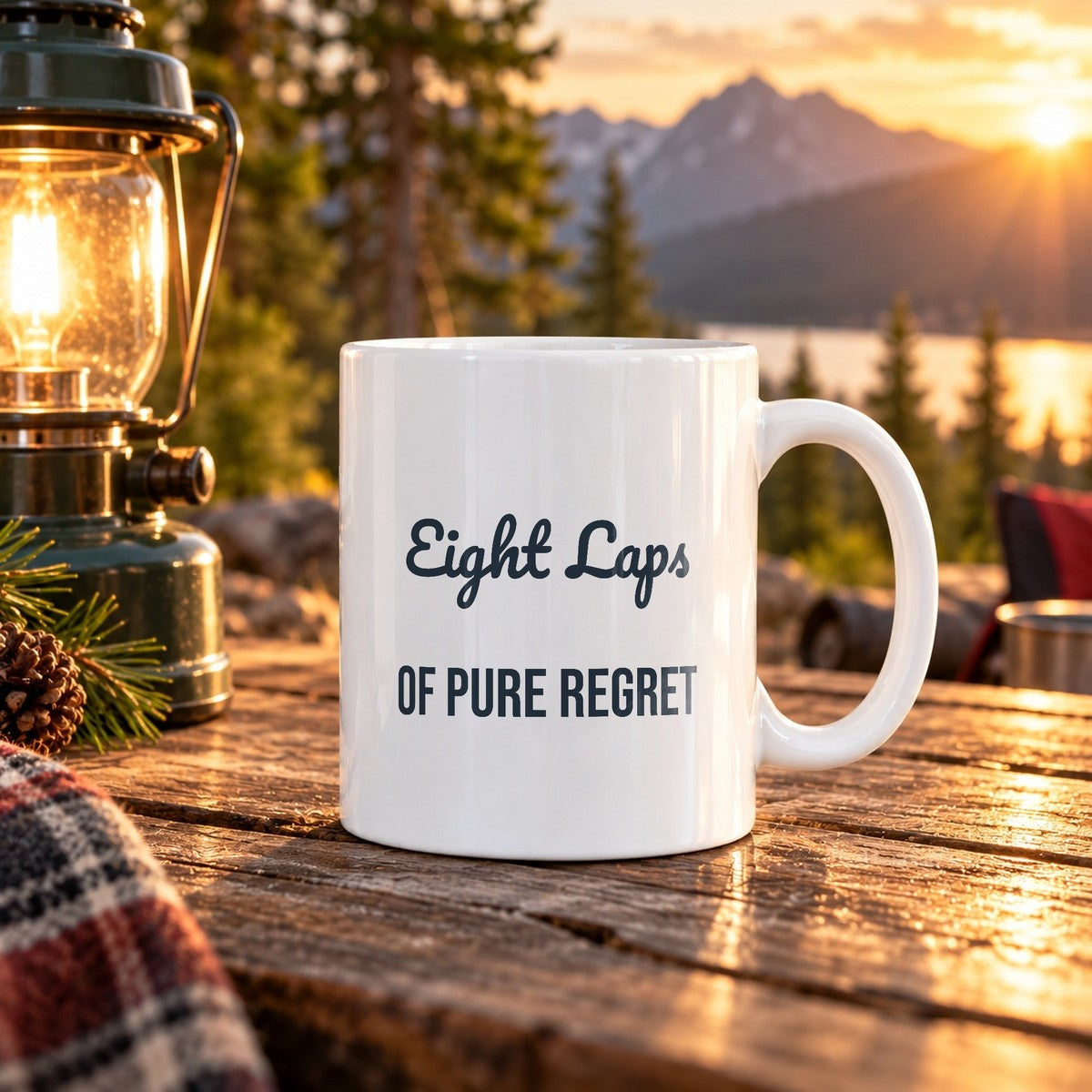 Funny Track Coffee Mug Eight Laps Of Pure Regret For Runners For Runners - photo 1