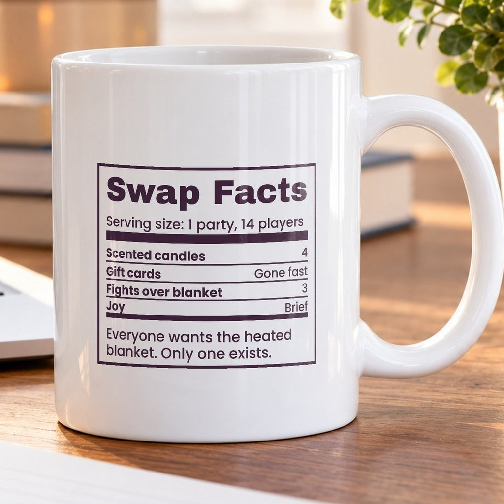 Funny White Elephant Coffee Mug Swap Facts Everyone Wants The Blanket - photo 5