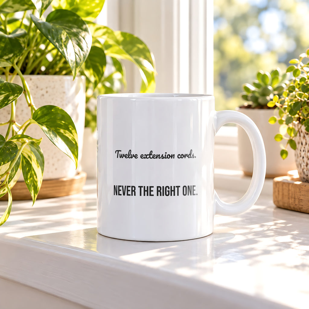 Funny Garage Dad Coffee Mug Extension Cords For Dad - photo 3