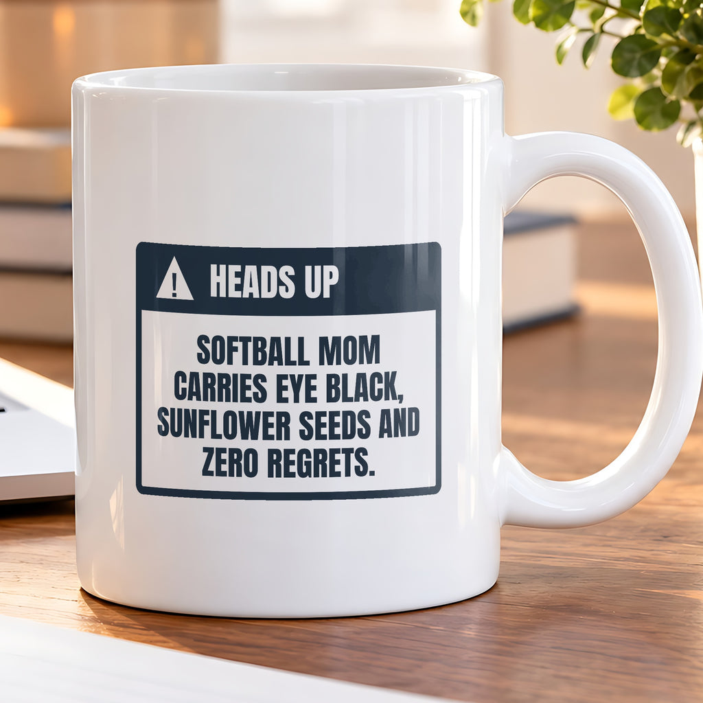 Funny Softball Mom Coffee Mug Eye Black In My Purse For Moms - photo 5