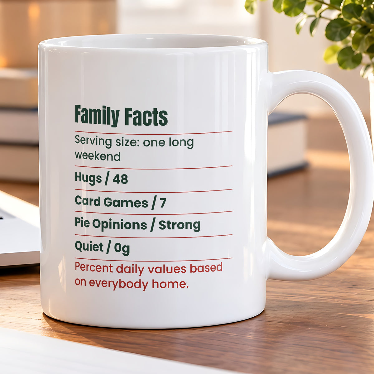 Funny Christmas Coffee Mug Family Facts Label For Matching Sets - photo 5