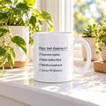 Funny Teacher Field Day Checklist Coffee Mug Survive Till Dismissal - photo 1