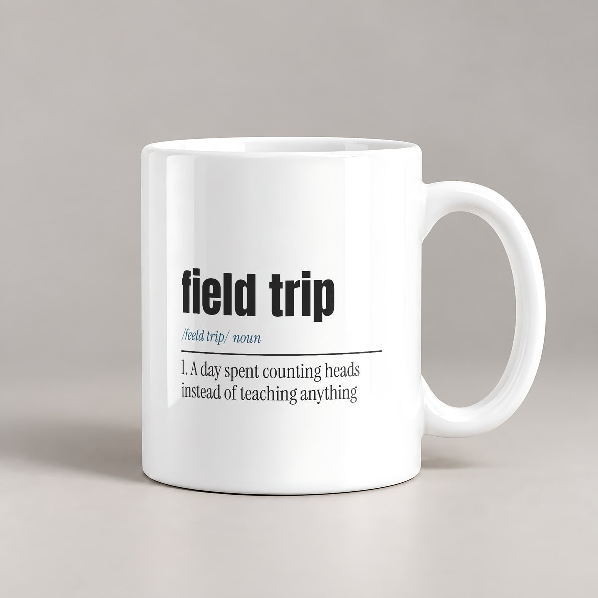 Funny Teacher Dictionary Coffee Mug Field Trip For Teachers - photo 1