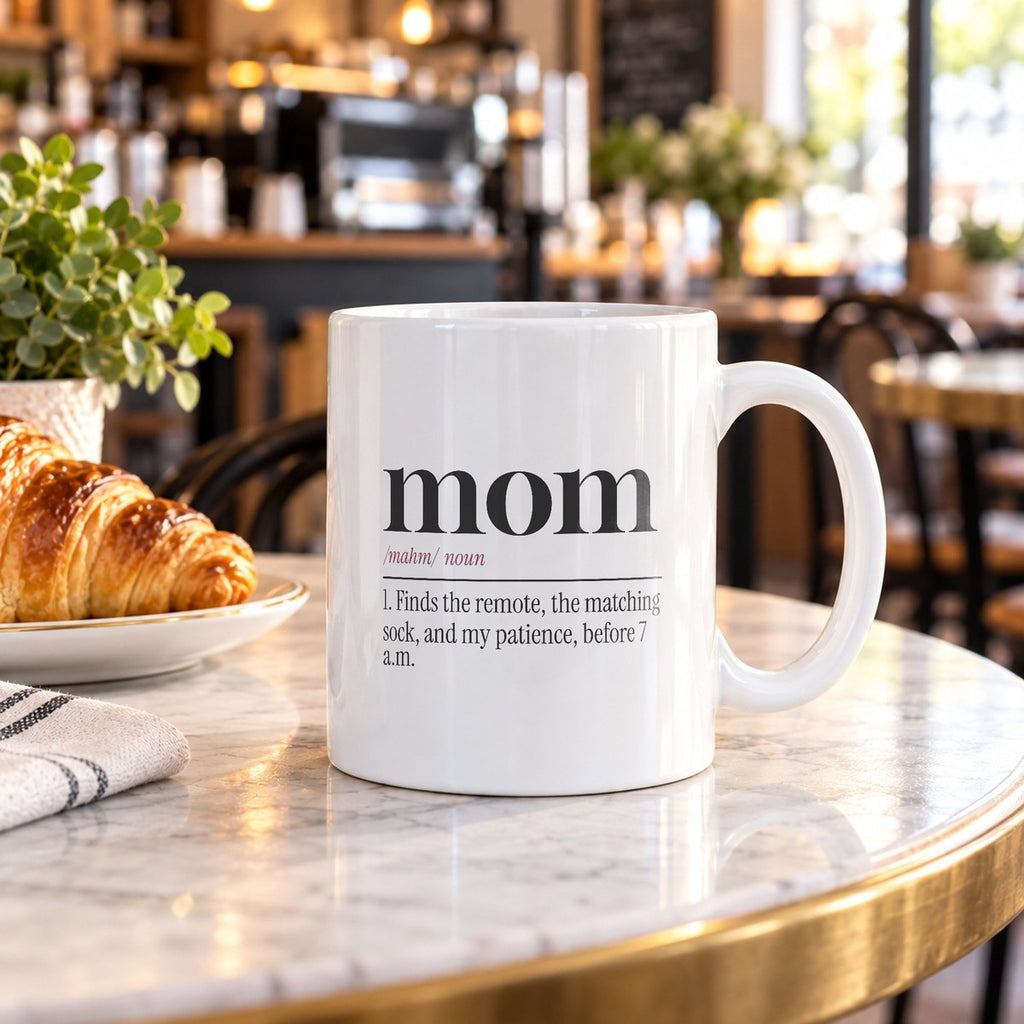 Funny Mom Dictionary Coffee Mug Finds Everything For Wife - photo 1