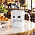 Funny Mom Dictionary Coffee Mug Finds Everything For Wife - photo 1