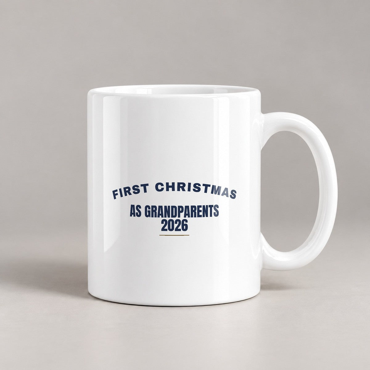 First Christmas As Grandparents 2026 Coffee Mug For New Grandparents - photo 3