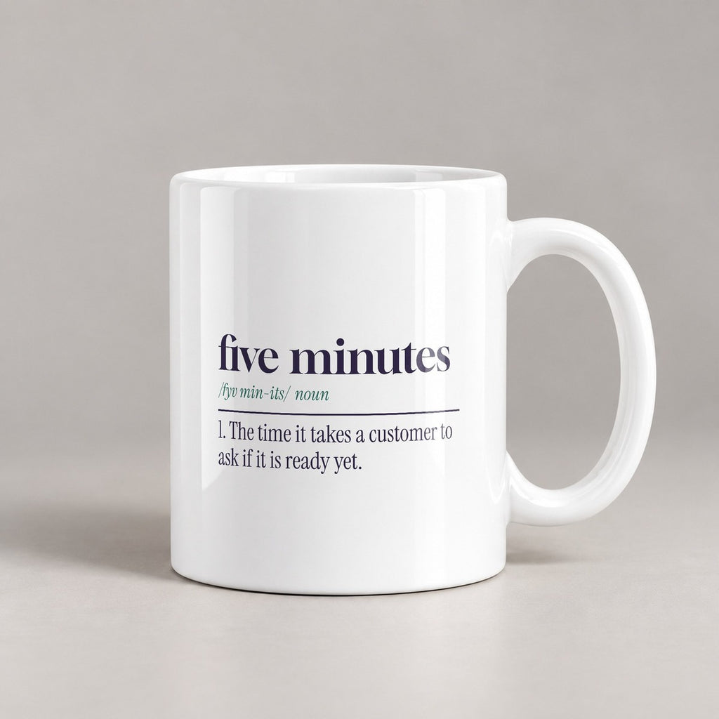 Funny Pharmacist Coffee Mug Five Minutes Dictionary Definition - photo 3