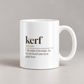Funny Carpenter Coffee Mug Kerf Definition For Carpenters - photo 1