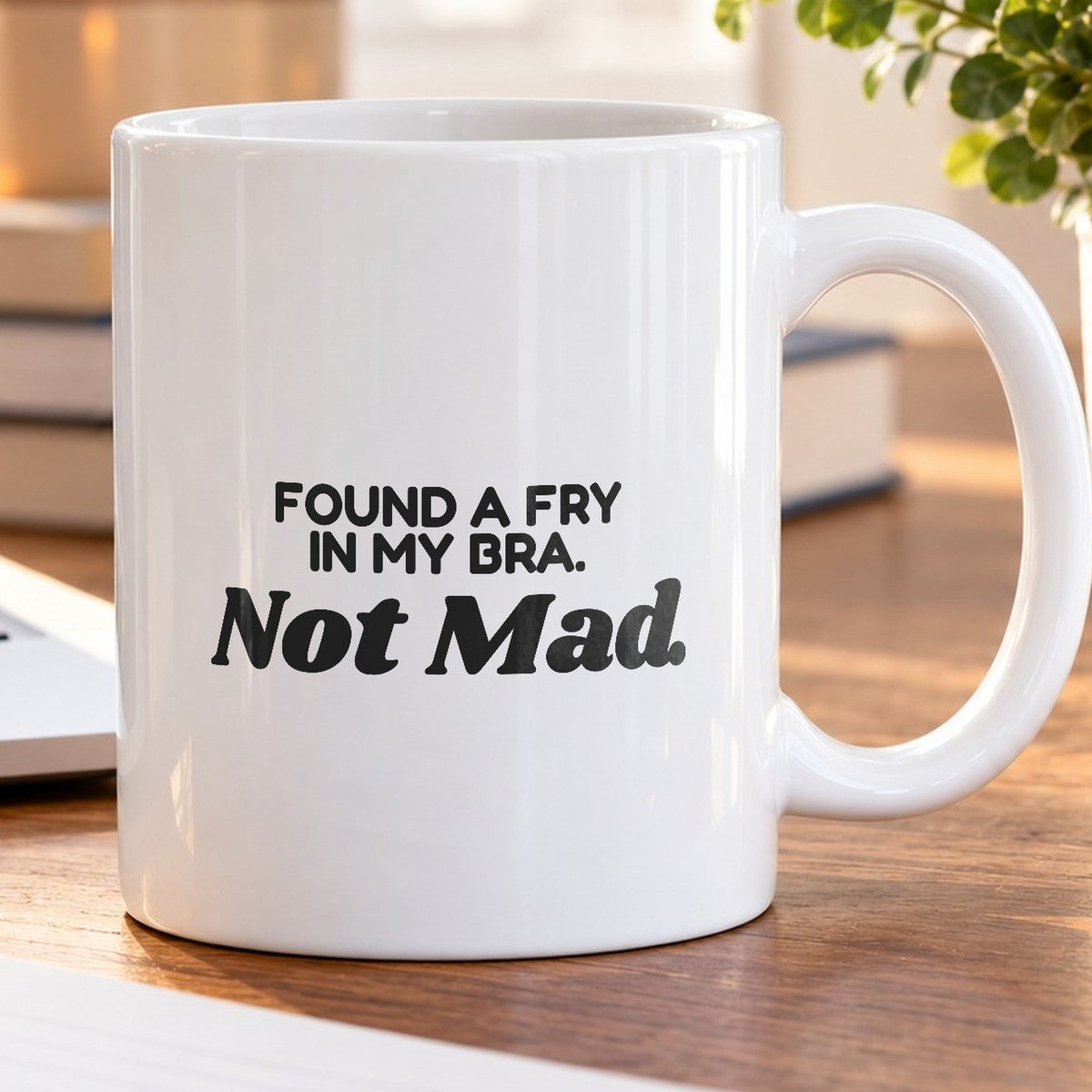 Funny Mom Coffee Mug Found A Fry In My Bra - photo 5