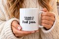 Funny Mom Coffee Mug Found It Fixed It Fed You - photo 1
