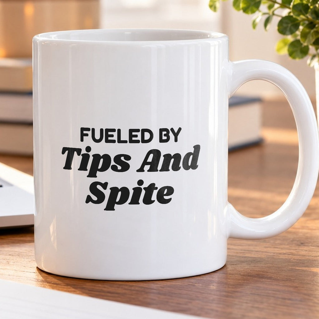 Delivery Driver Coffee Mug Fueled By Tips And Spite - photo 5