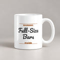 Funny Halloween Coffee Mug Full Size Candy Bars Sign For Candy Fans - photo 1