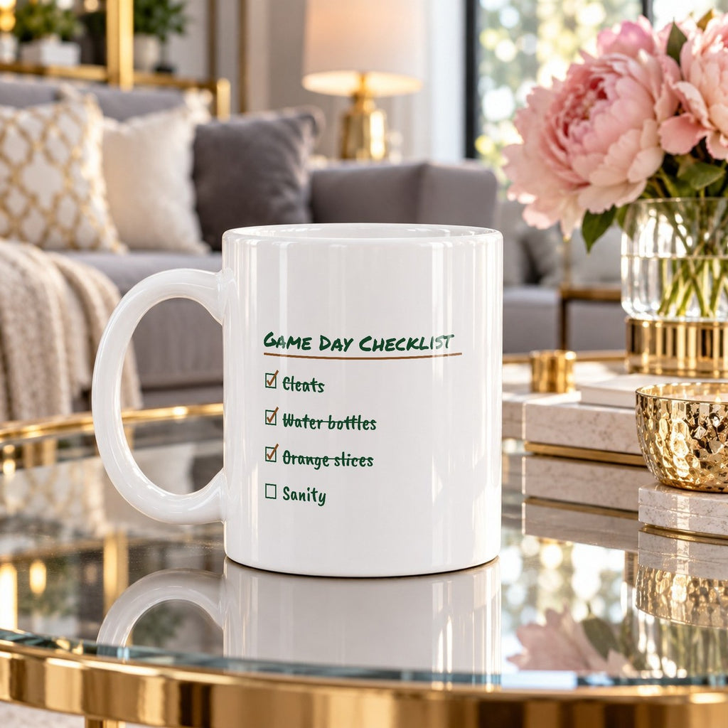Soccer Mom Coffee Mug Game Day Checklist - photo 4