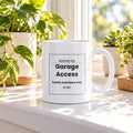 Funny Dad Coffee Mug Garage Backstage Pass For Dads - photo 1