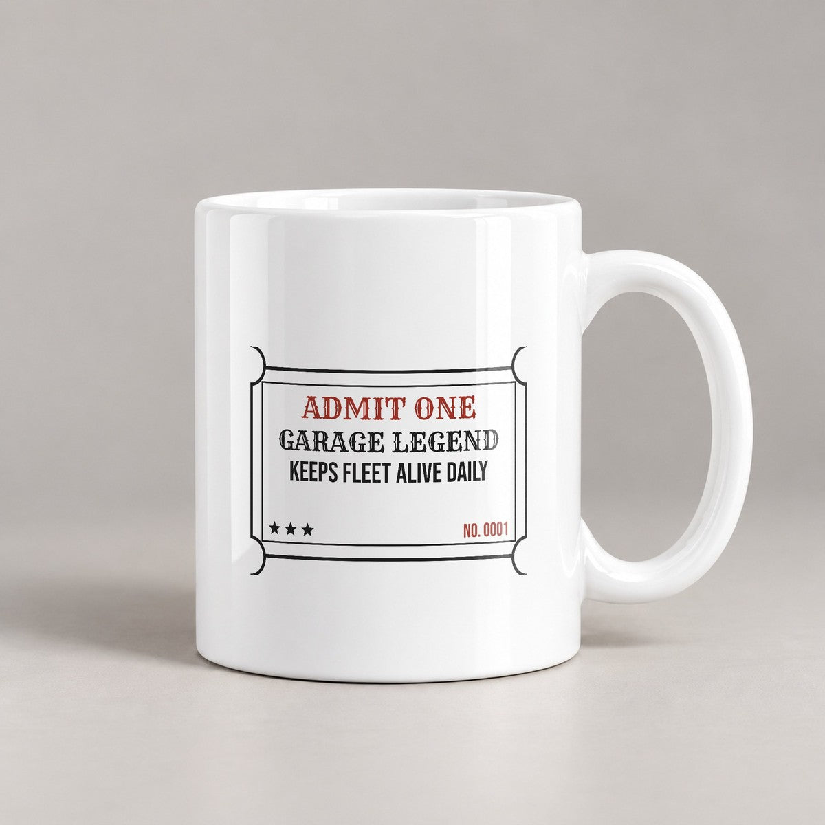Garage Legend Coffee Mug No. 0001 For Mechanic - photo 1