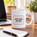 Funny Biker Mug Garage Rules Don't Touch The Bike Sign - photo 1