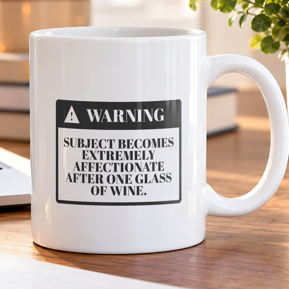 Funny Wife Coffee Mug Warning Gets Cuddly After Wine For Wife - photo 5