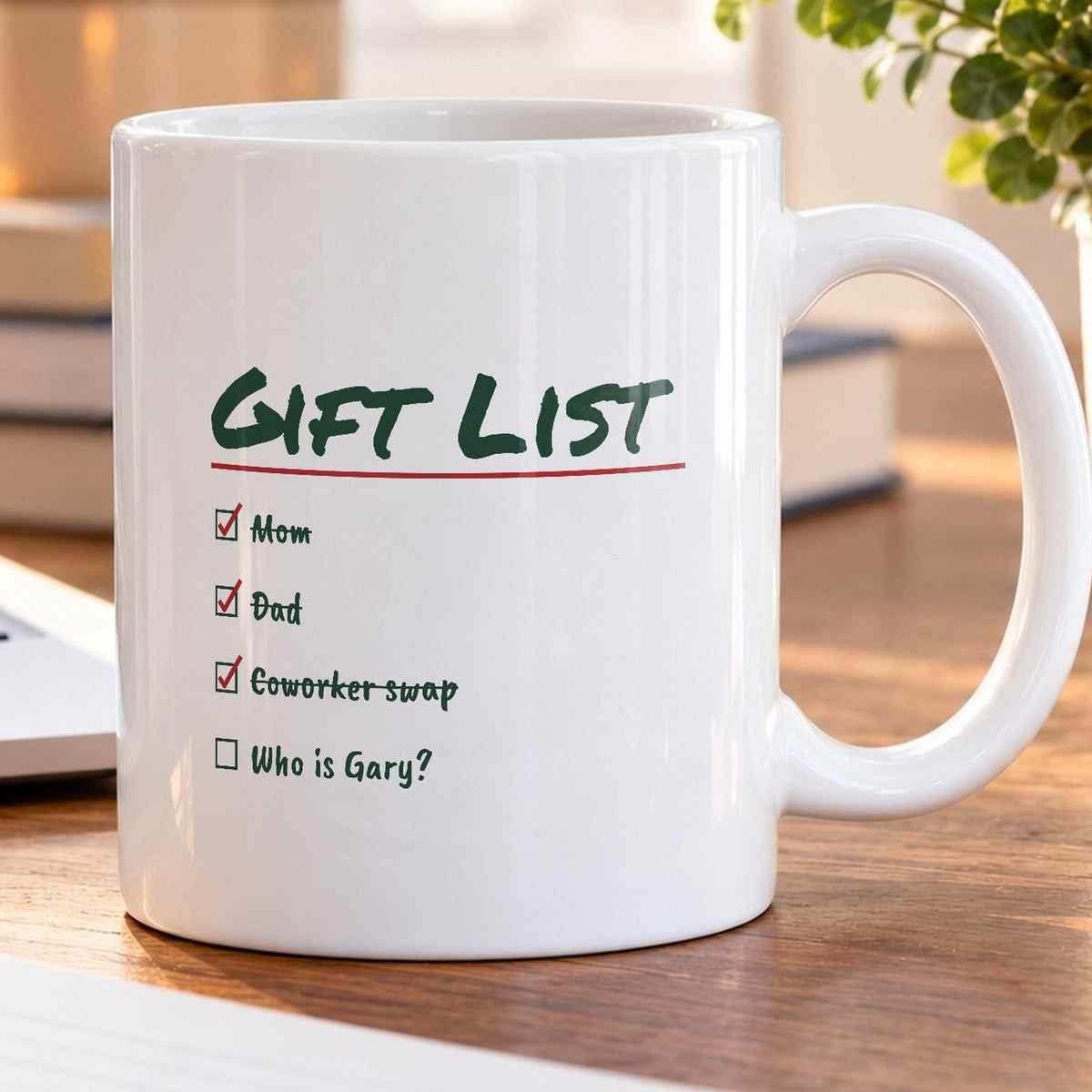 Funny Christmas Coffee Mug Gift List Who Is Gary For Shoppers - photo 5