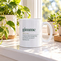 Funny Golf Coffee Mug Gimme Dictionary Definition - photo 1