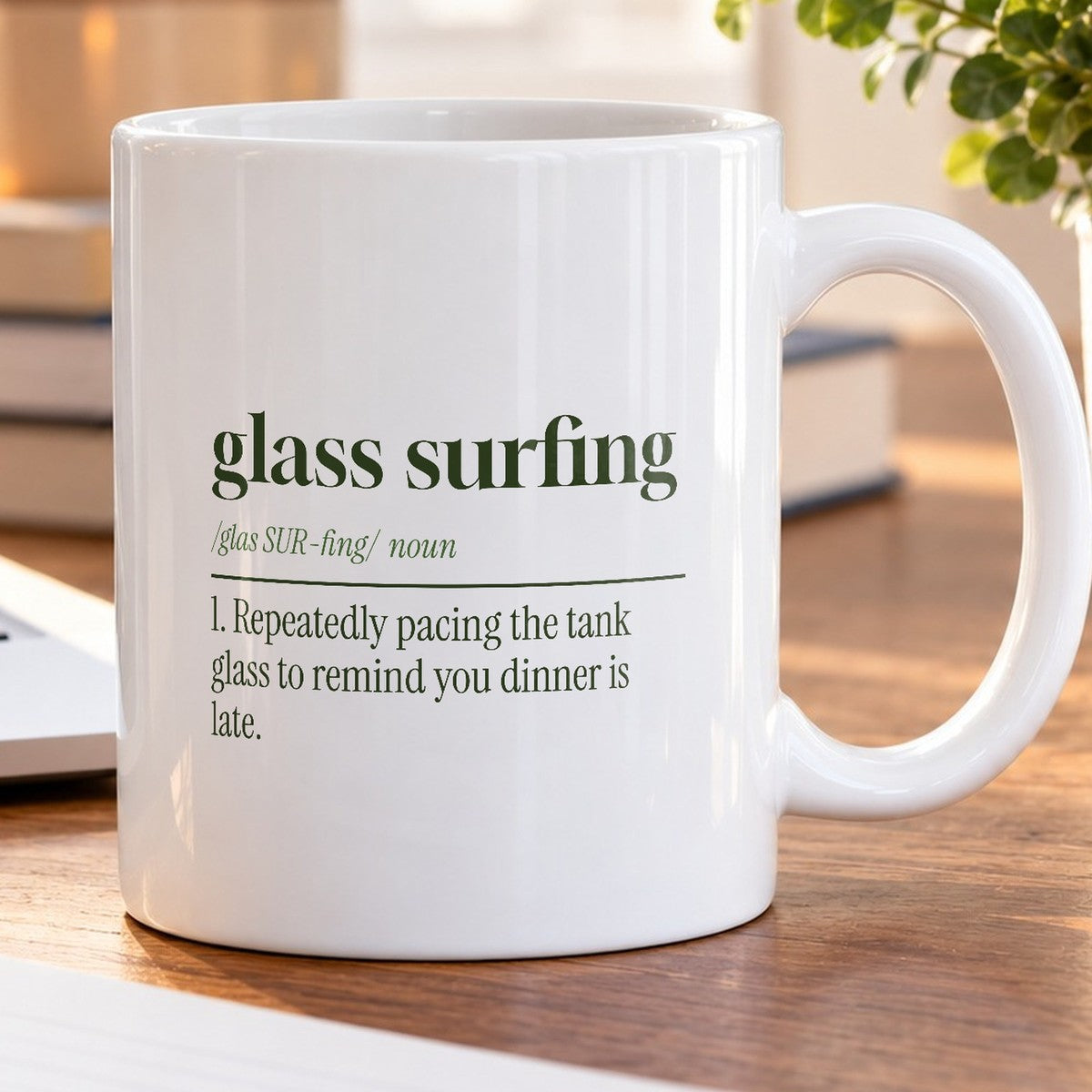 Glass Surfing Definition Coffee Mug For Reptile Owners - photo 5