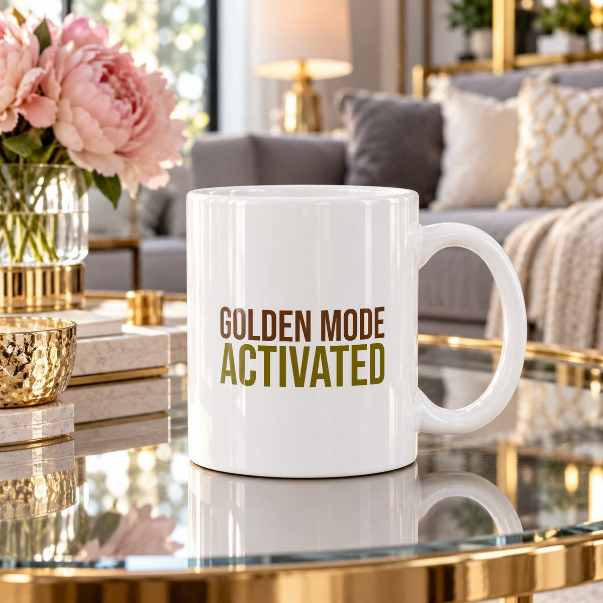 Golden Mode Activated Coffee Mug For Dog Lovers - photo 2