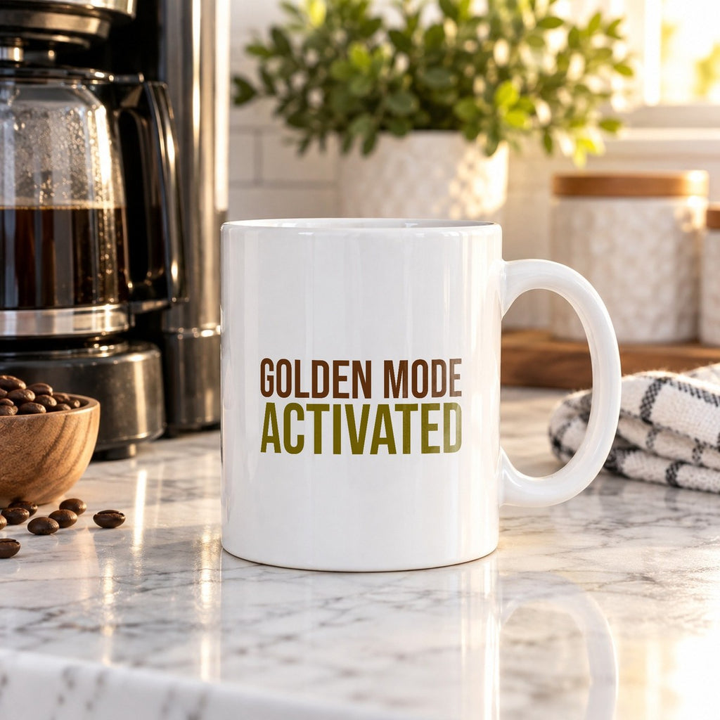 Golden Mode Activated Coffee Mug For Dog Lovers - photo 3