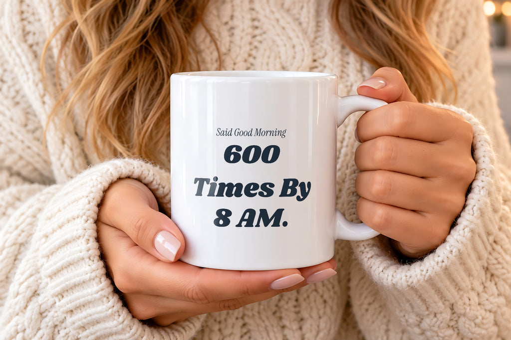 Funny Principal Coffee Mug Said Good Morning 600 Times Before The Bell - photo 2