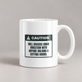 Funny Woodworking Mug Ask Me About Grain Direction Caution Label - photo 1