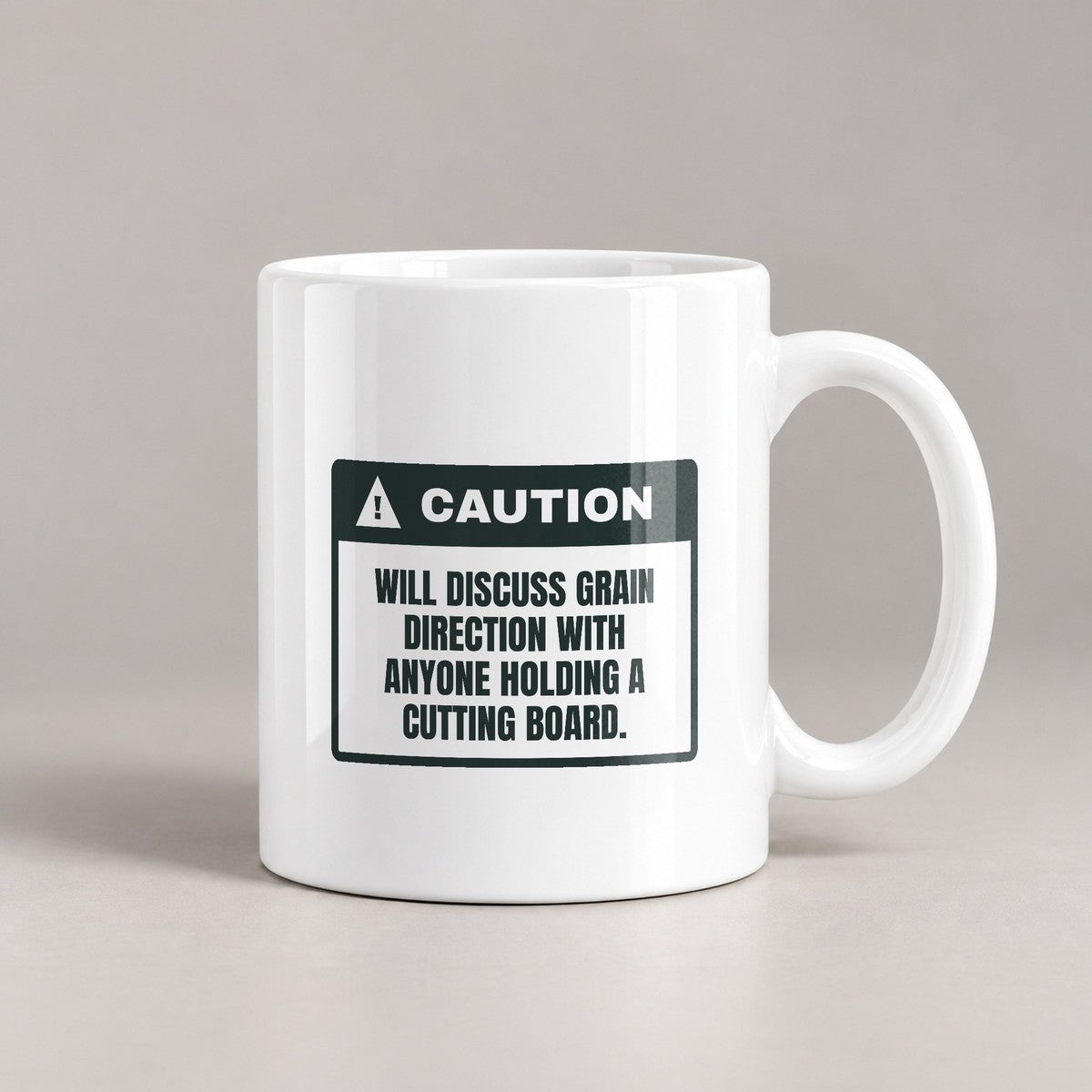 Funny Woodworking Mug Ask Me About Grain Direction Caution Label - photo 1