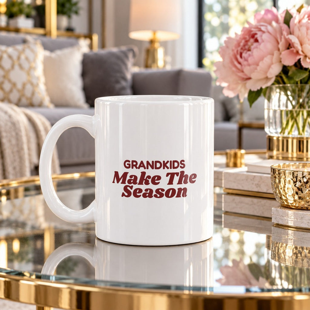 Christmas Coffee Mug Grandkids Make The Season For Grandparents - photo 4
