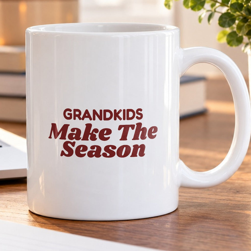 Christmas Coffee Mug Grandkids Make The Season For Grandparents - photo 5