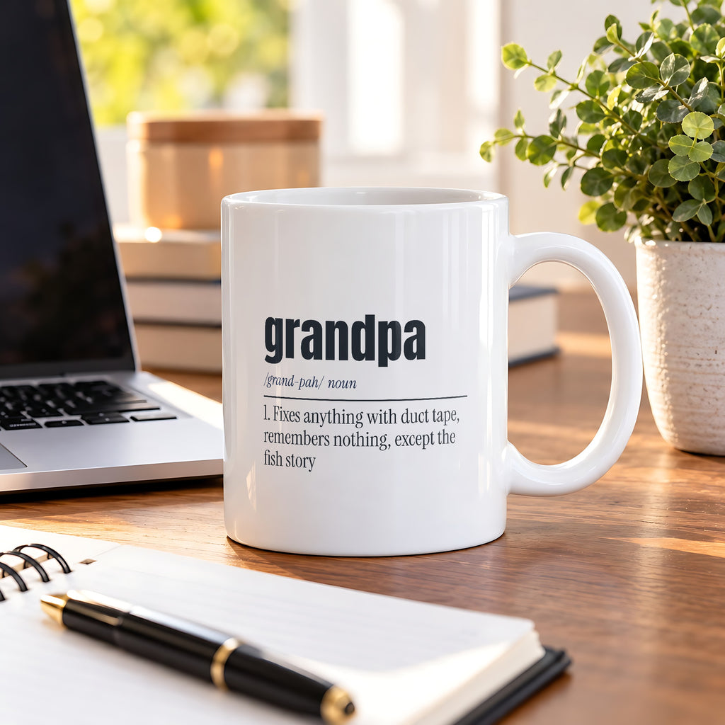 Funny Grandpa Dictionary Coffee Mug Definition For Grandpa - photo 1